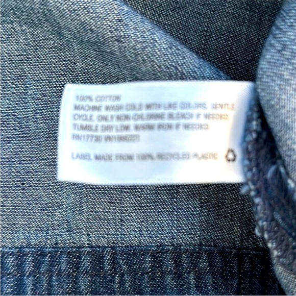 Blue V Neck Top With Long Bell Sleeved Sz MED NEW! FIRM PRICE 60% OFF!! - Picture 4 of 4